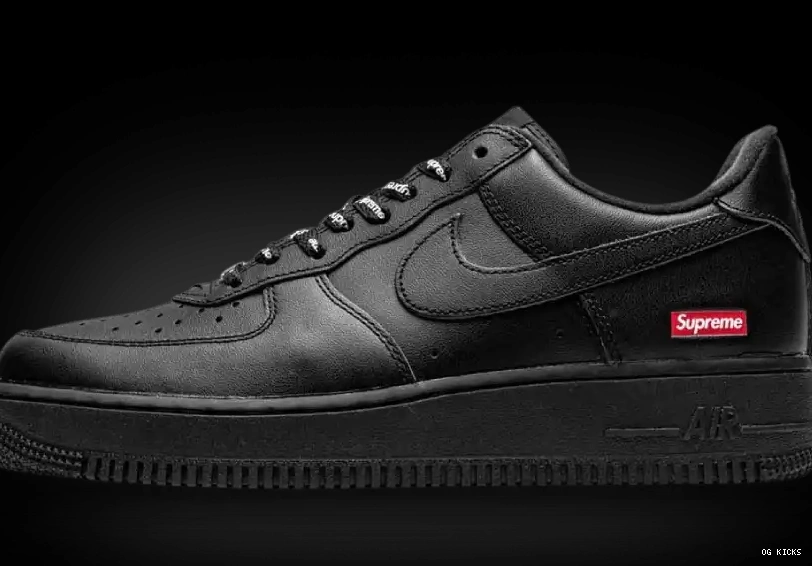 Force Low Black Supreme Nike 1 Air 0519